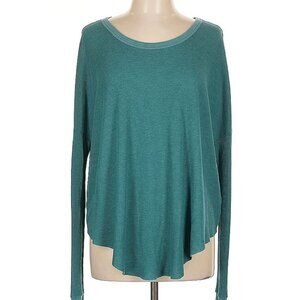 WILDFOX Teal Long Sleeve Thermal Top- Medium